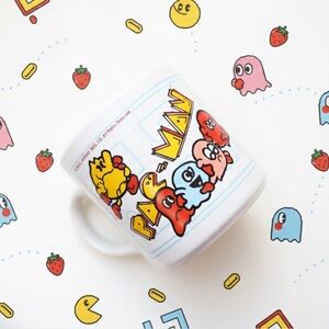 Rare Retro 1980 Pac-Man Ceramic Mug by Grindley England | Mint Condition!